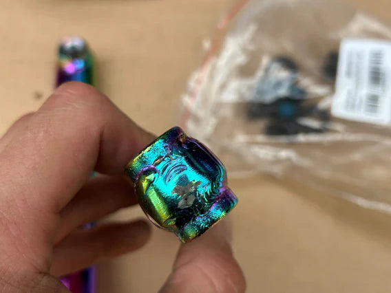 KHE MVP V2 19mm Cranks - Oil Slick 175mm - FACTORY SECONDS