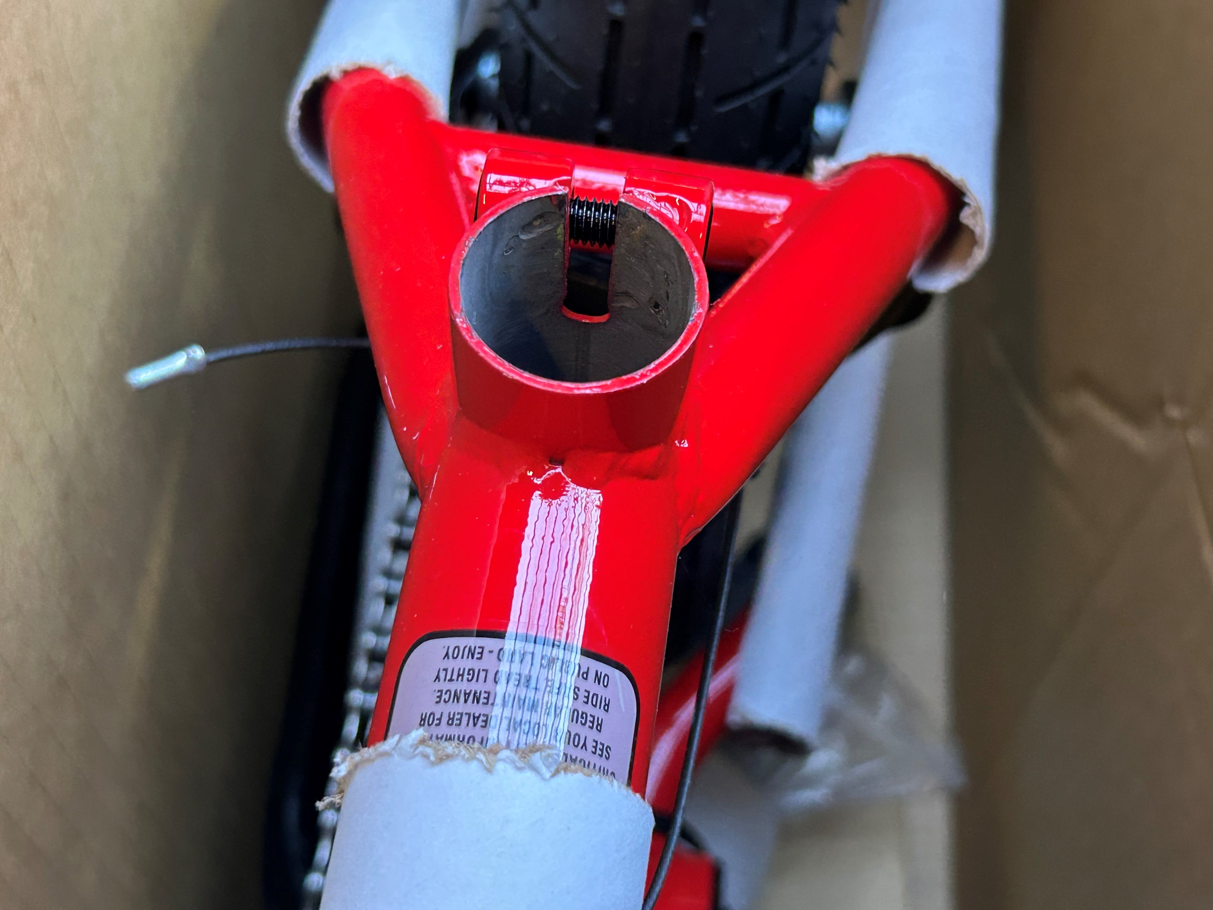 Tribal Spear V2 20" BMX - Red - FACTORY SECONDS