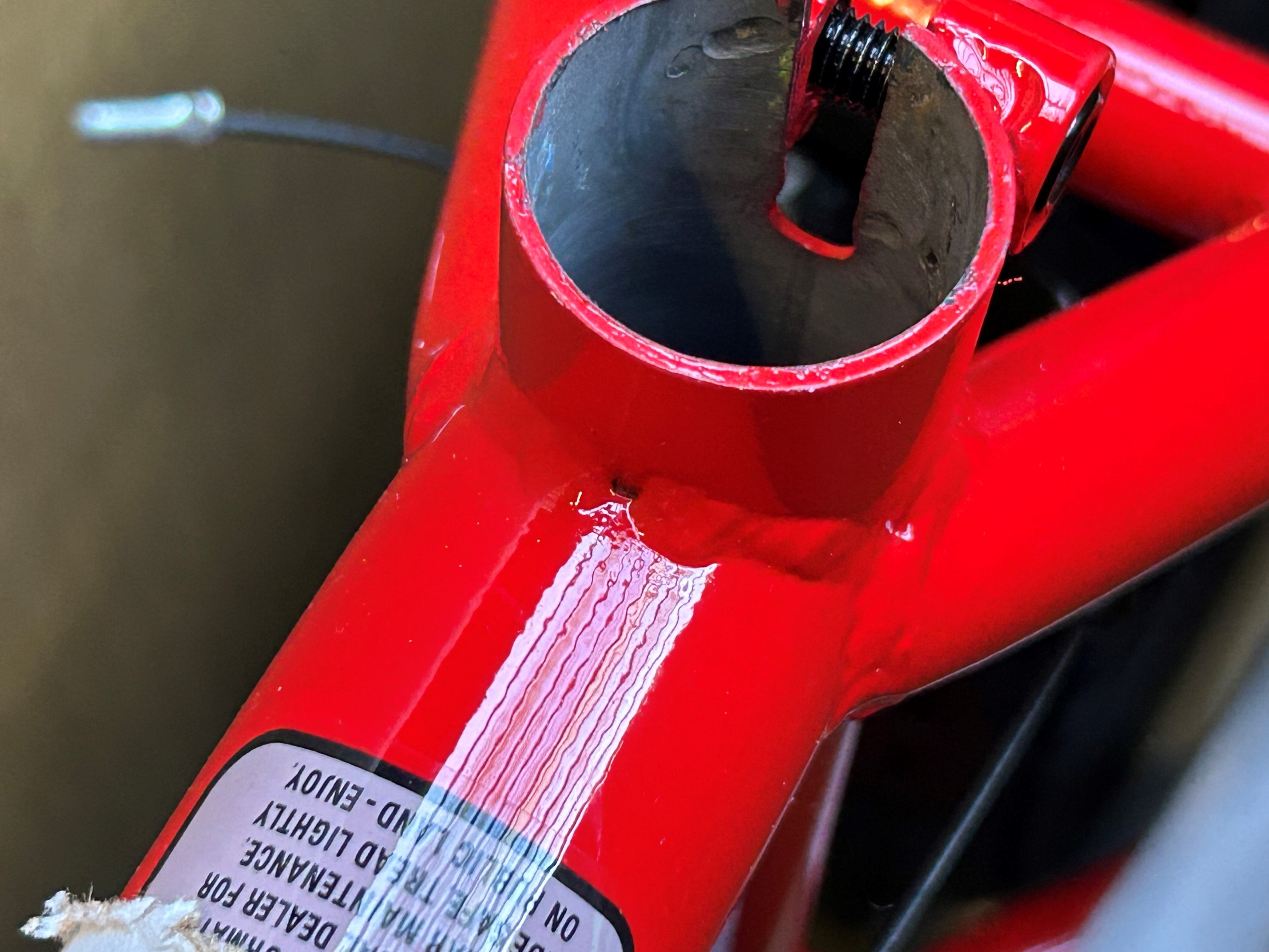 Tribal Spear V2 20" BMX - Red - FACTORY SECONDS