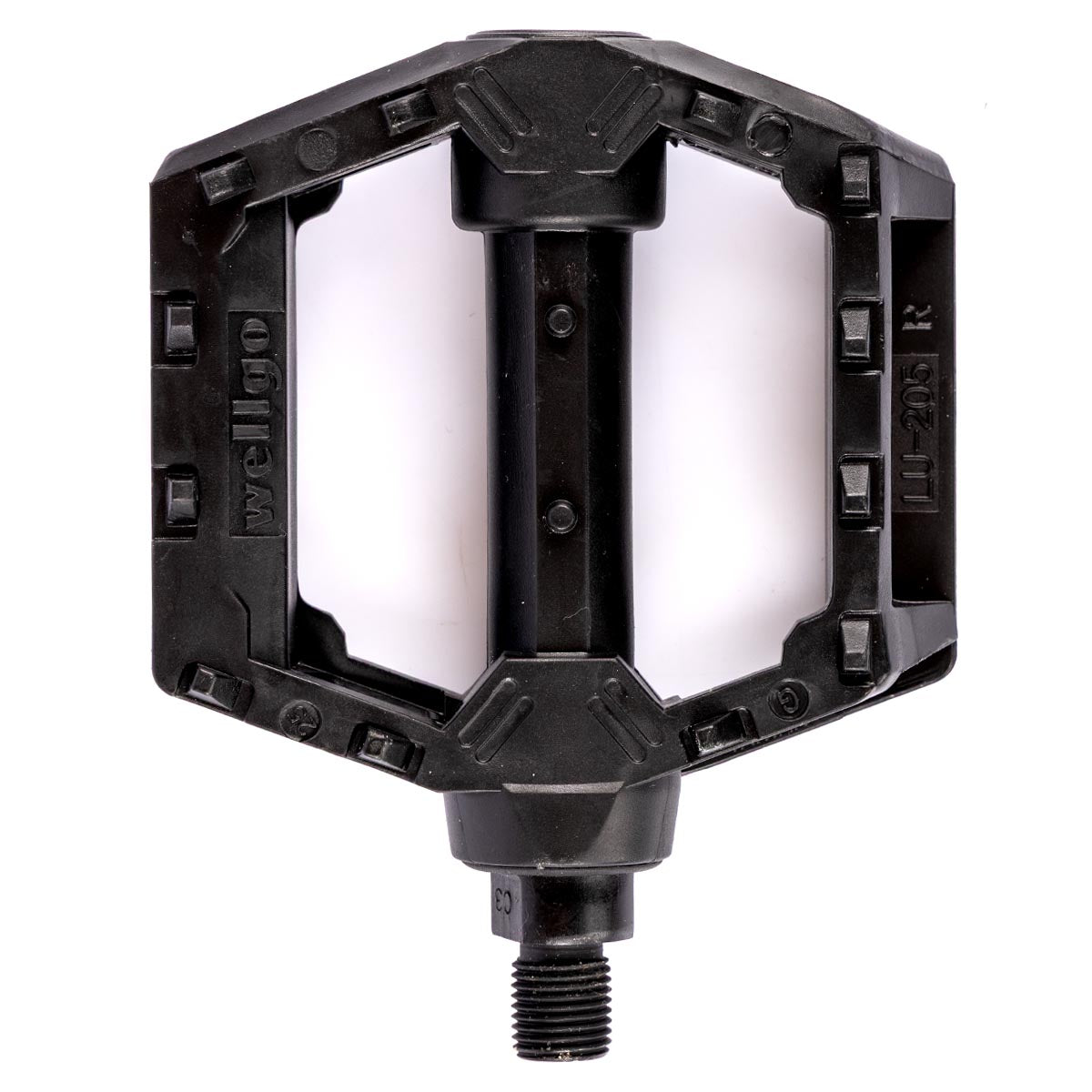 Wellgo Nylon Pedals - Black 1/2"