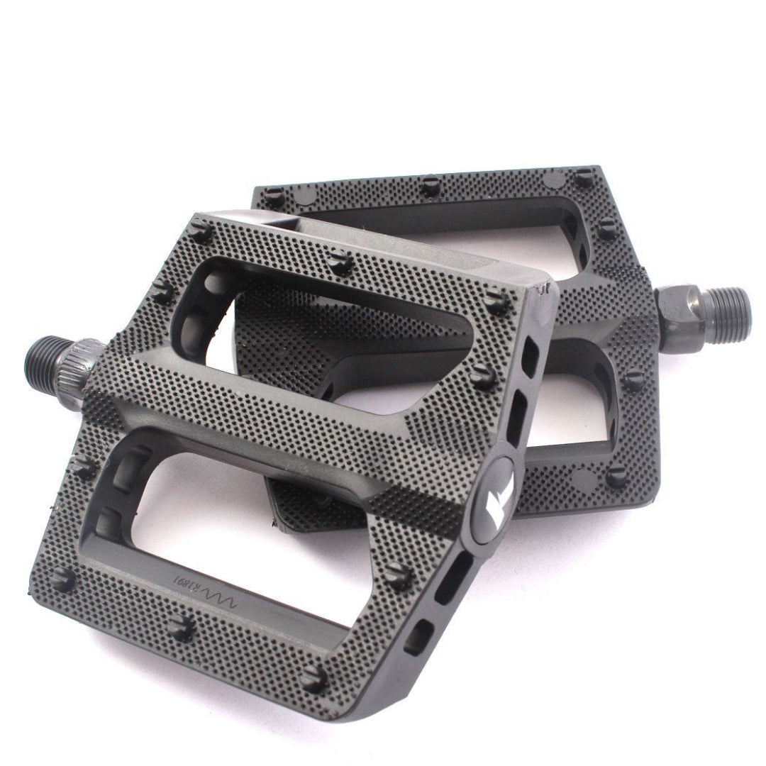 KHE ACME 1/2 BMX Pedals Black Tribal Bikes 1
