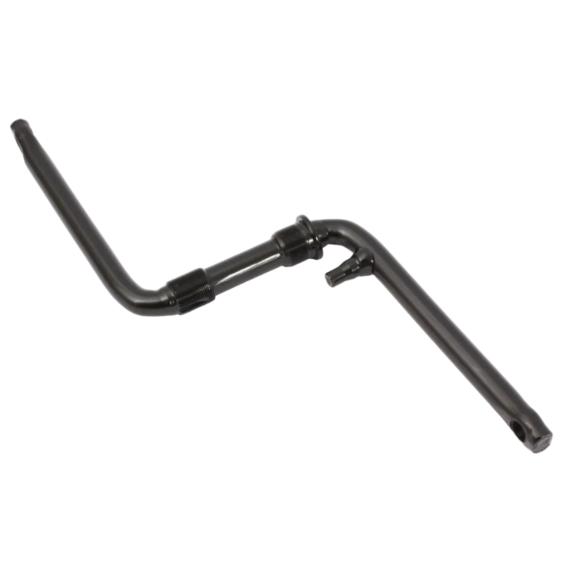 KHE black BMX Cranks 1 piece for complete bmx bike