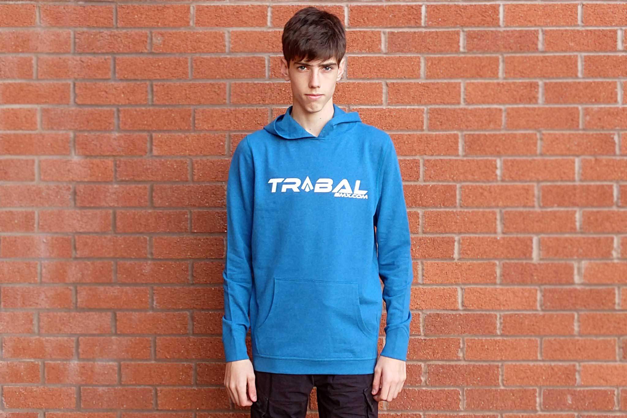 Tribal Lightweight BMX Riding Hoody - Blue