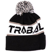 Tribal Beanie - Black / White / Grey