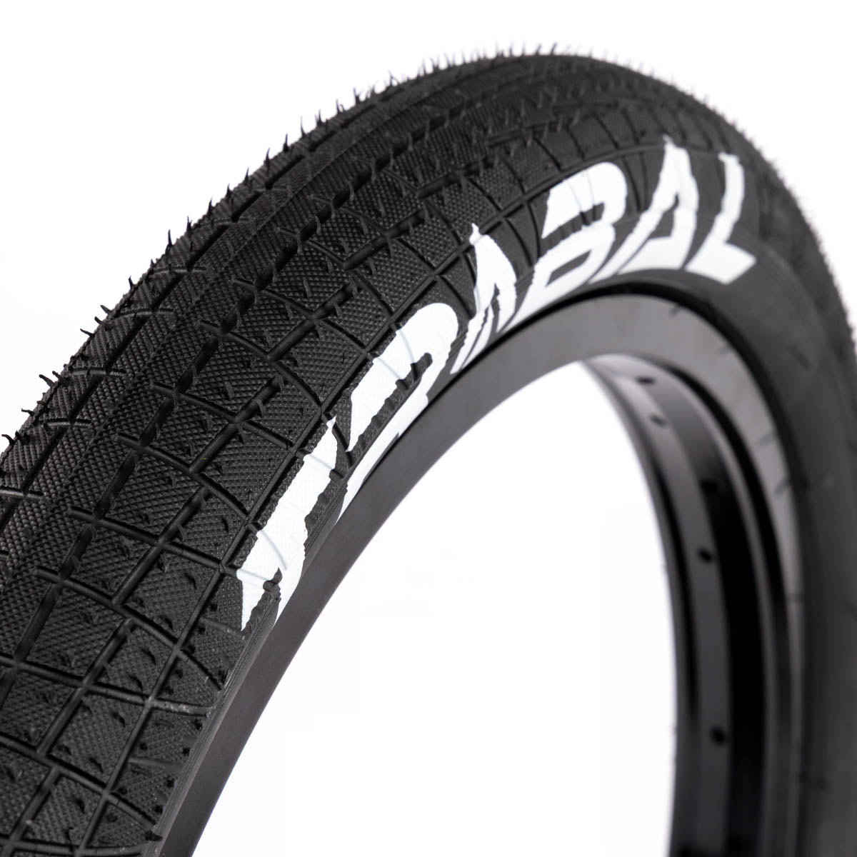 Tribal 18" Logo Tyre - Black 2.10"