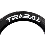 Tribal 18" Logo Tyre - Black 2.10"