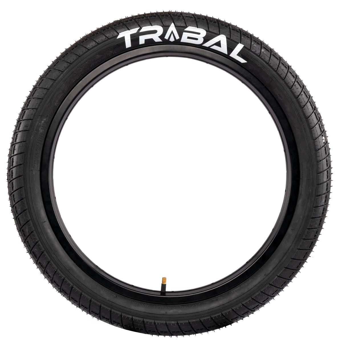 Tribal 20" Logo Tyre - Black 2.40"