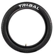 Tribal 20" Logo Tyre - Black 2.40"