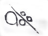 A brake cable upgrade kit for riders to turn handlebars a full 360 degrees whilst still having an operational brake