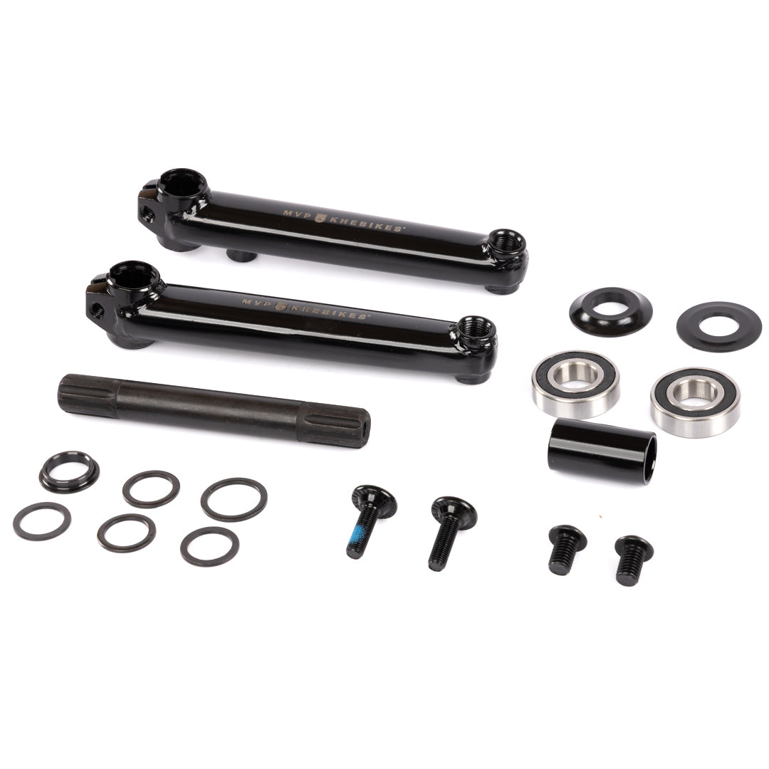 KHE MVP V1 19mm Cranks 8 Splined - Black 170mm (BB Included)