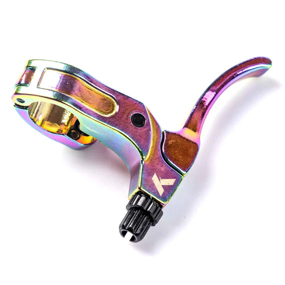 KHE Radius Left Hand Brake Lever - Oil Slick
