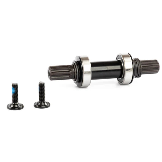 KHE Mid Bottom Bracket With 8 Spline Axle - Black 19mm