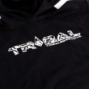 Tribal Zebra Kids Hoodie - Black 12-13 Years