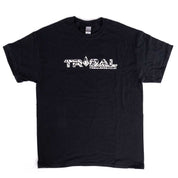 Tribal Zebra T-Shirt - Black