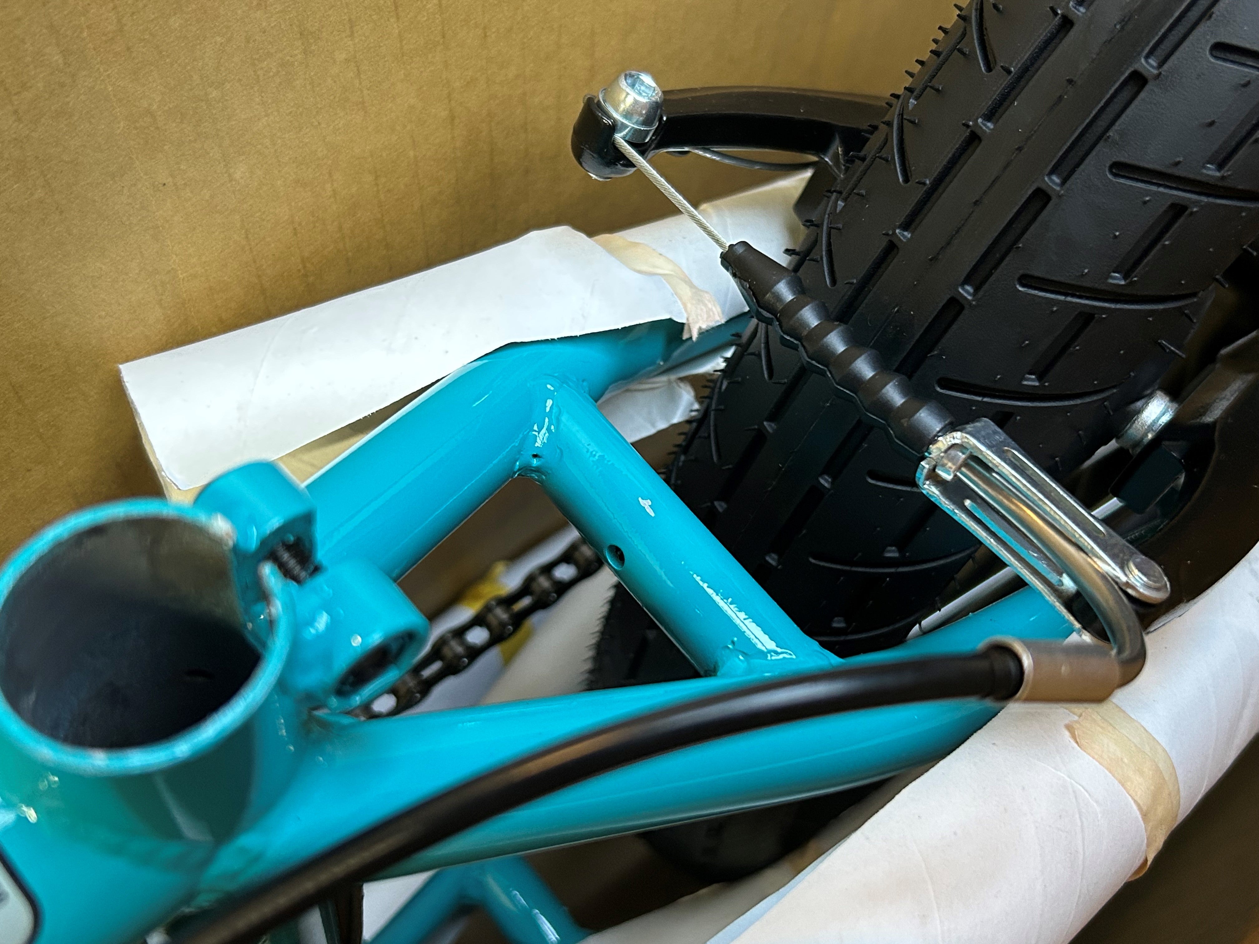 Tribal Clan V2 20" BMX - Blue - COSMETIC MARKS