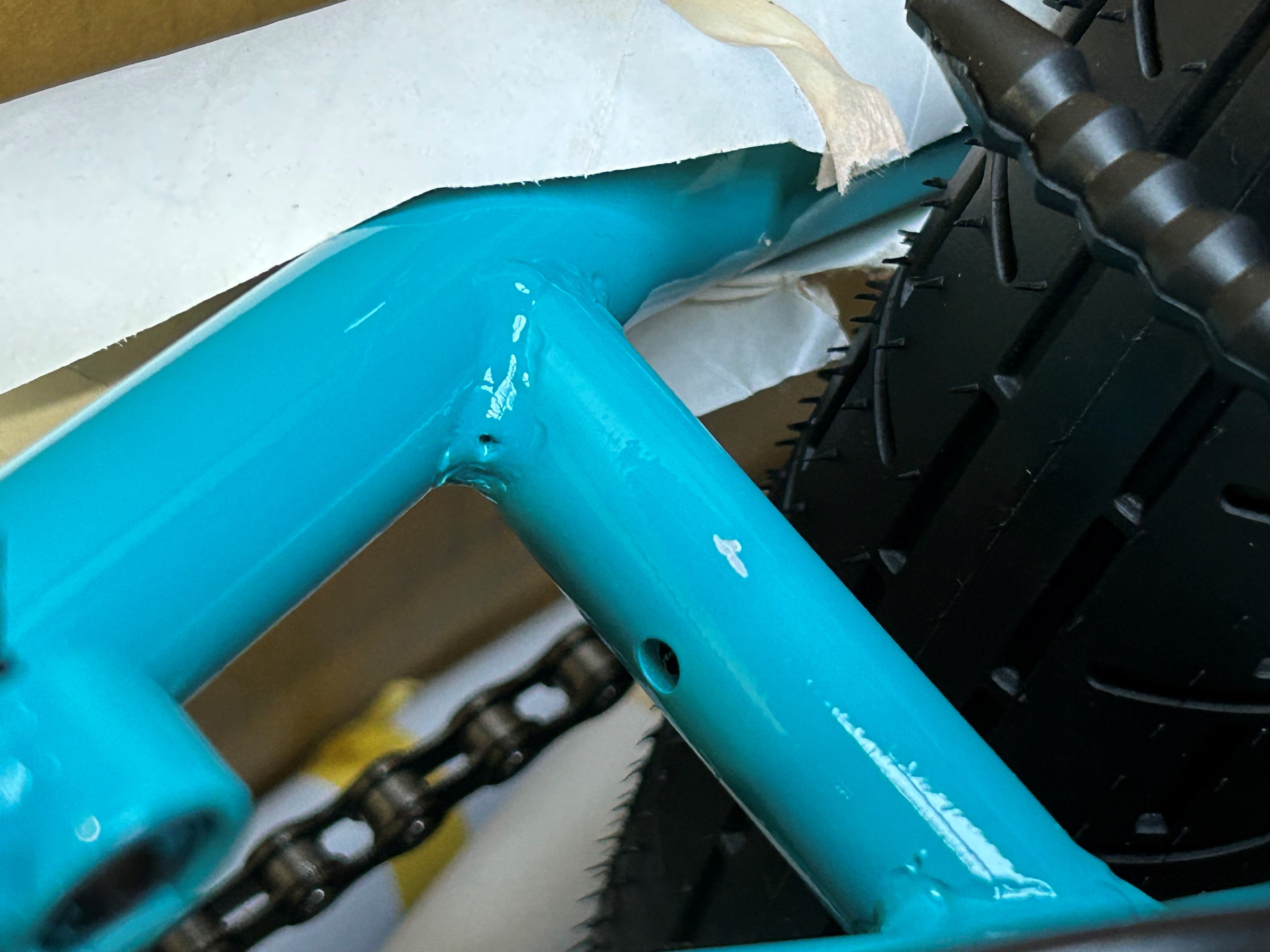 Tribal Clan V2 20" BMX - Blue - COSMETIC MARKS