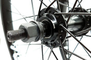 Tribal 20" Wheelset With RHD Cassette Wheel - Black