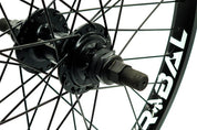 Tribal 20" Wheelset With RHD Cassette Wheel - Black