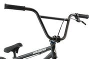 Tribal Dragon BMX Bike - Matte Black / Blue Parts