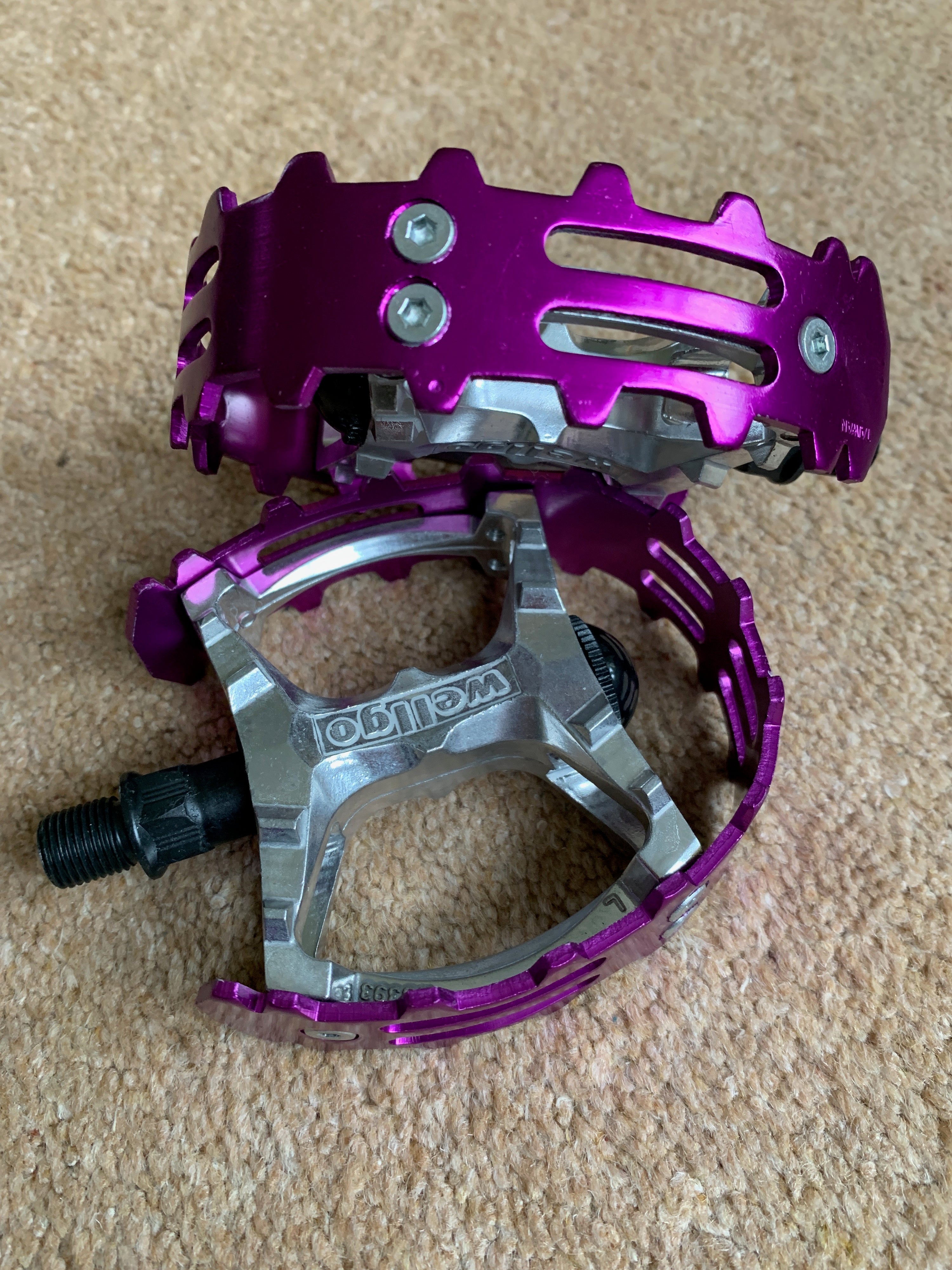 Beartrap Pedals Old School Style Both Sizes