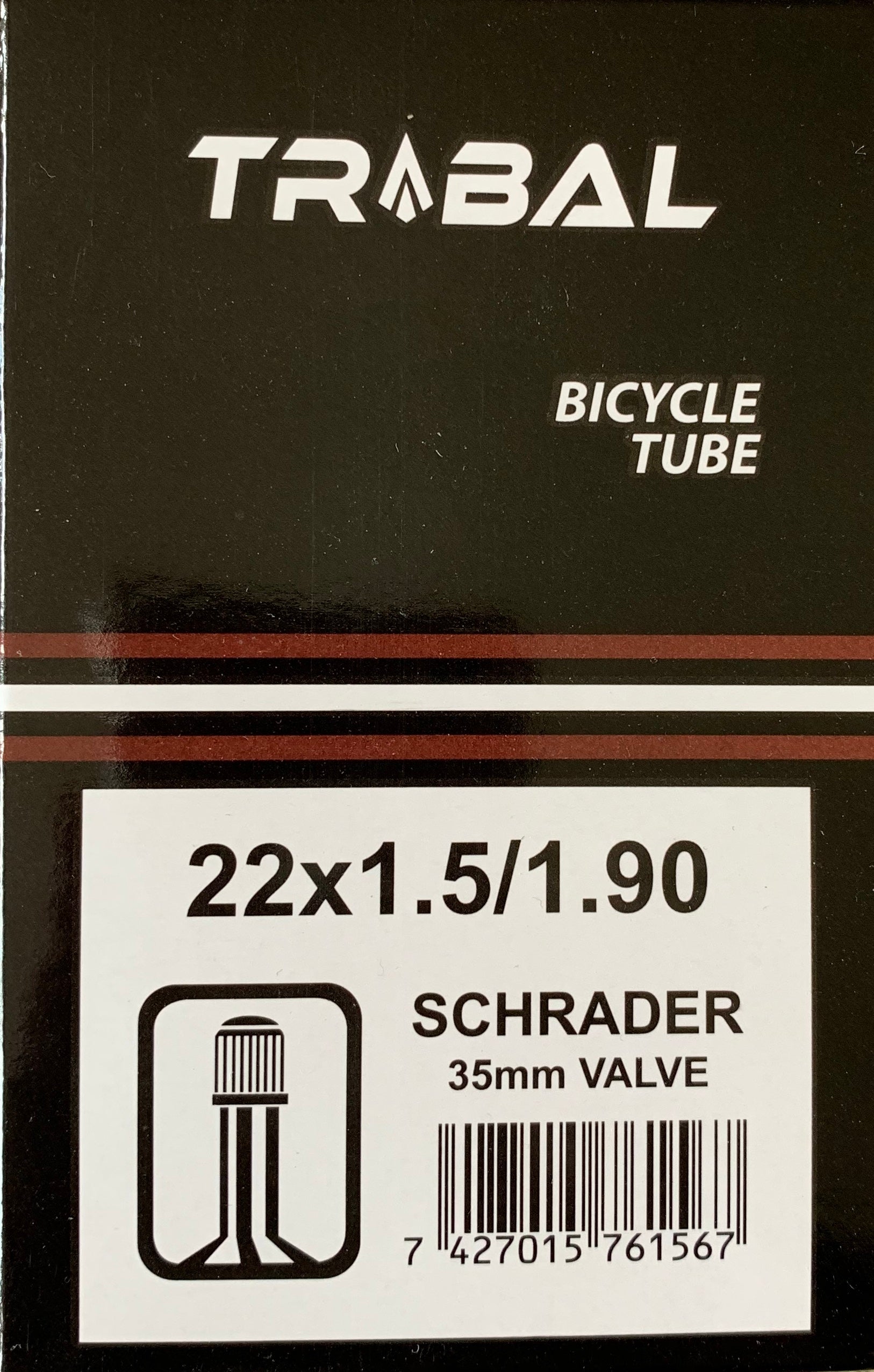 22" x 1.5 - 2.125 Inner Tube