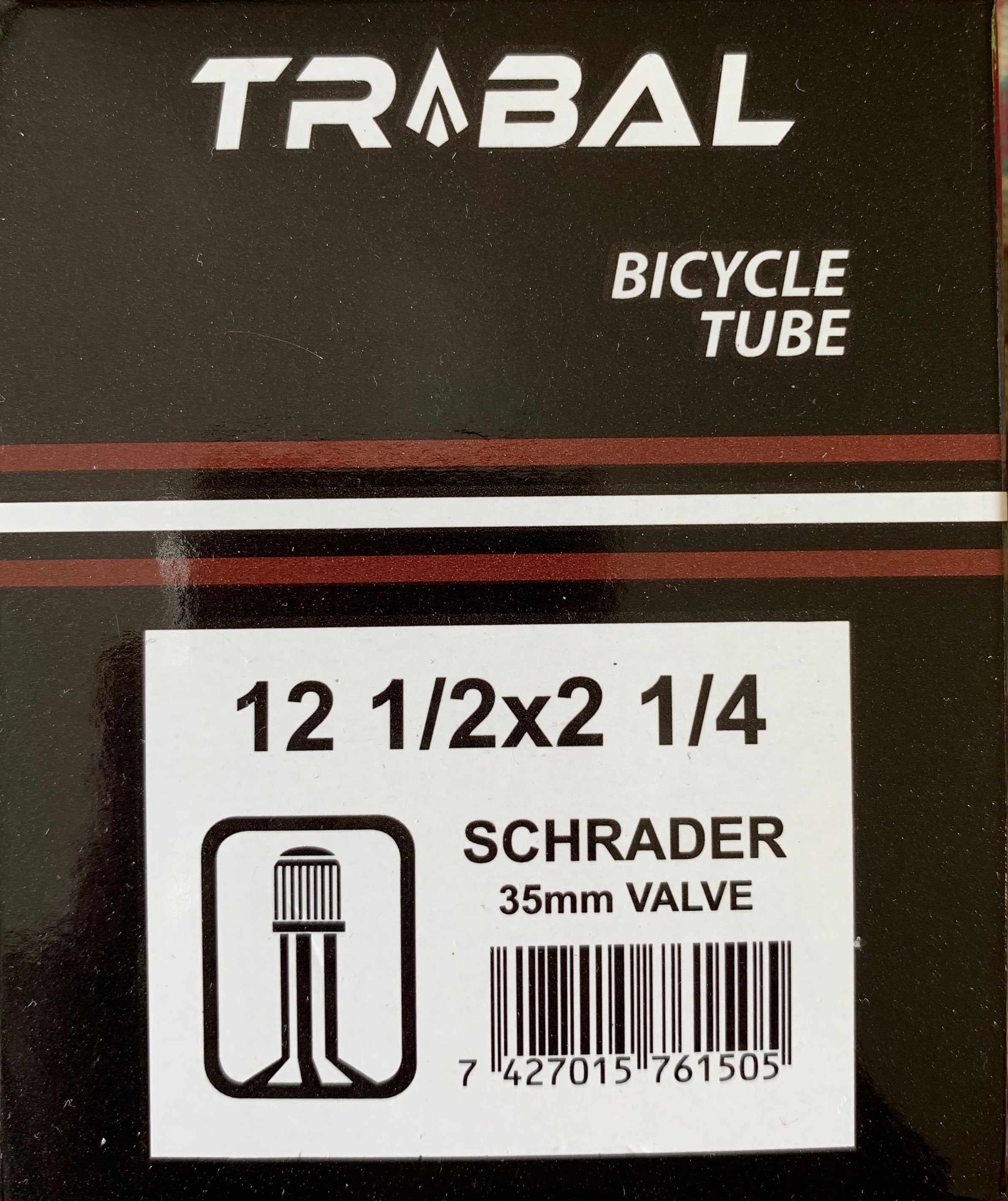 12" x 1/2 x 1/4 Inner Tube