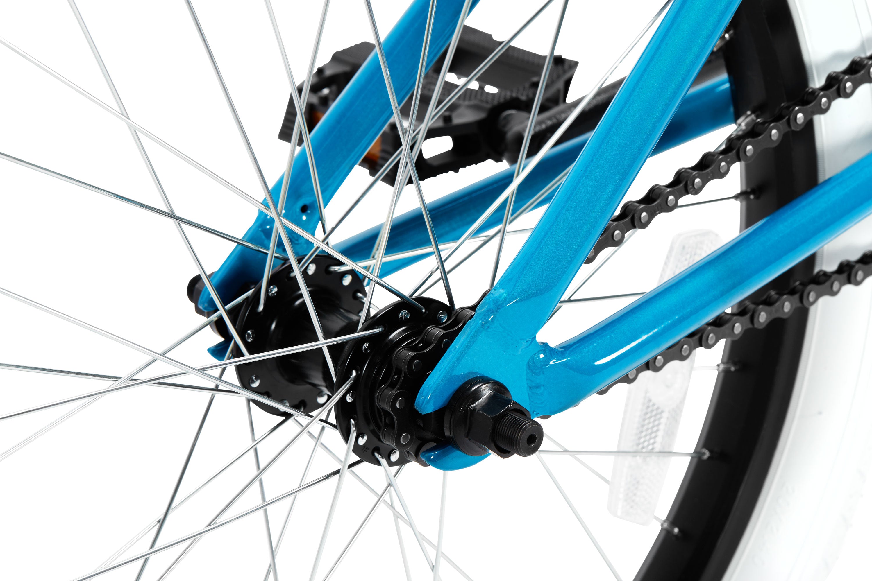 Tribal Spear V2 BMX Bike - Aqua / White