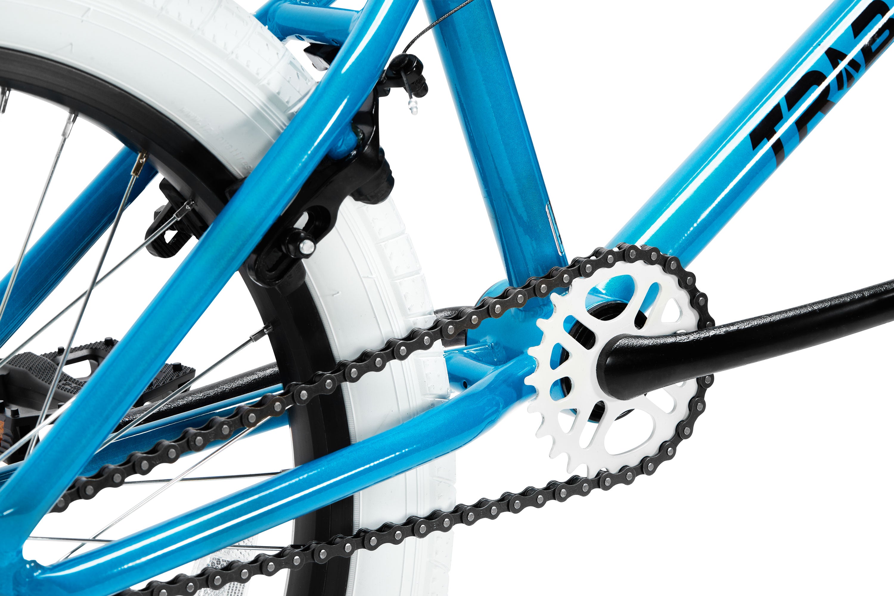 Tribal Spear V2 BMX Bike - Aqua / White