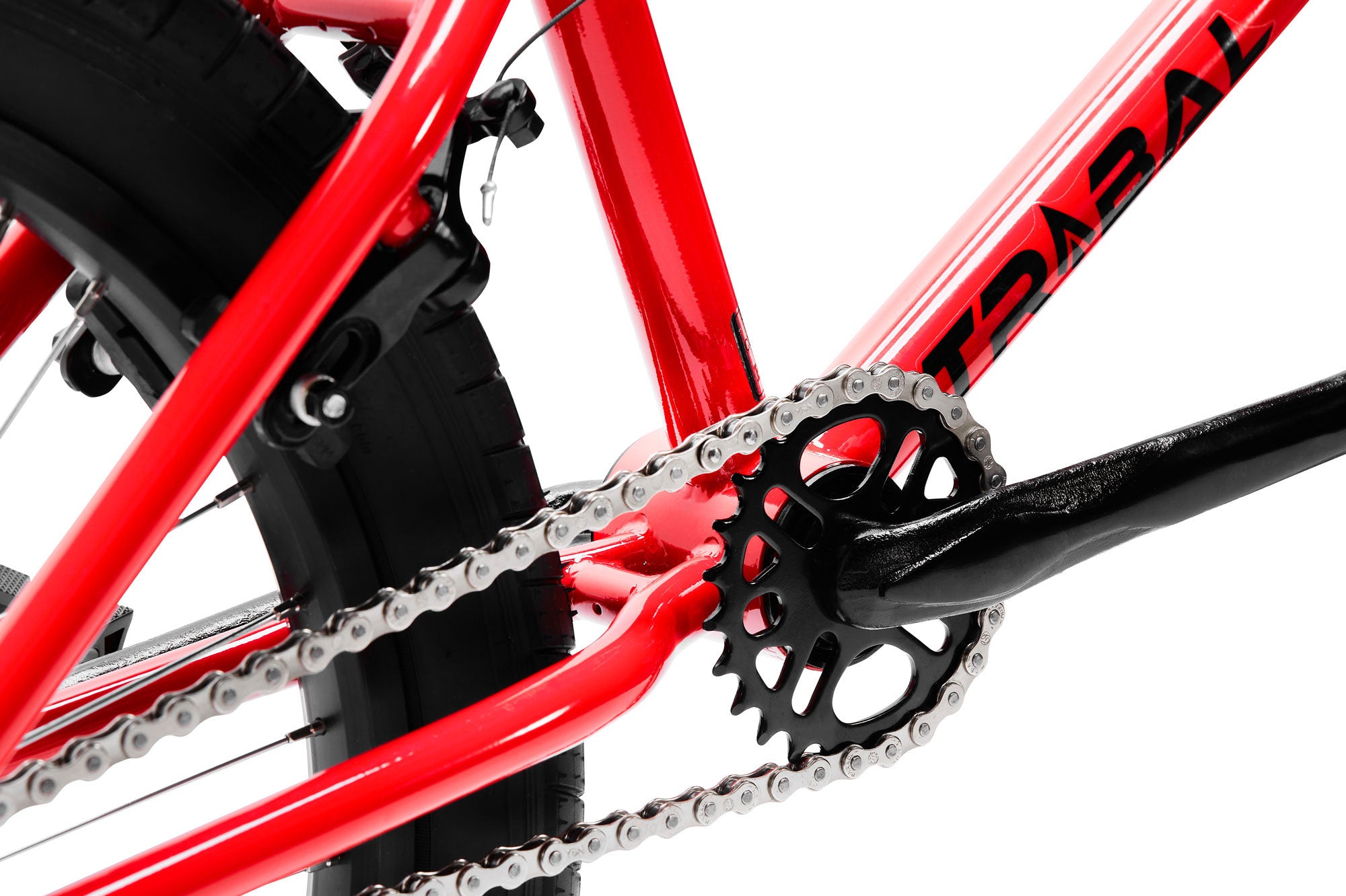 Tribal Spear BMX Bike - Gloss Red V2
