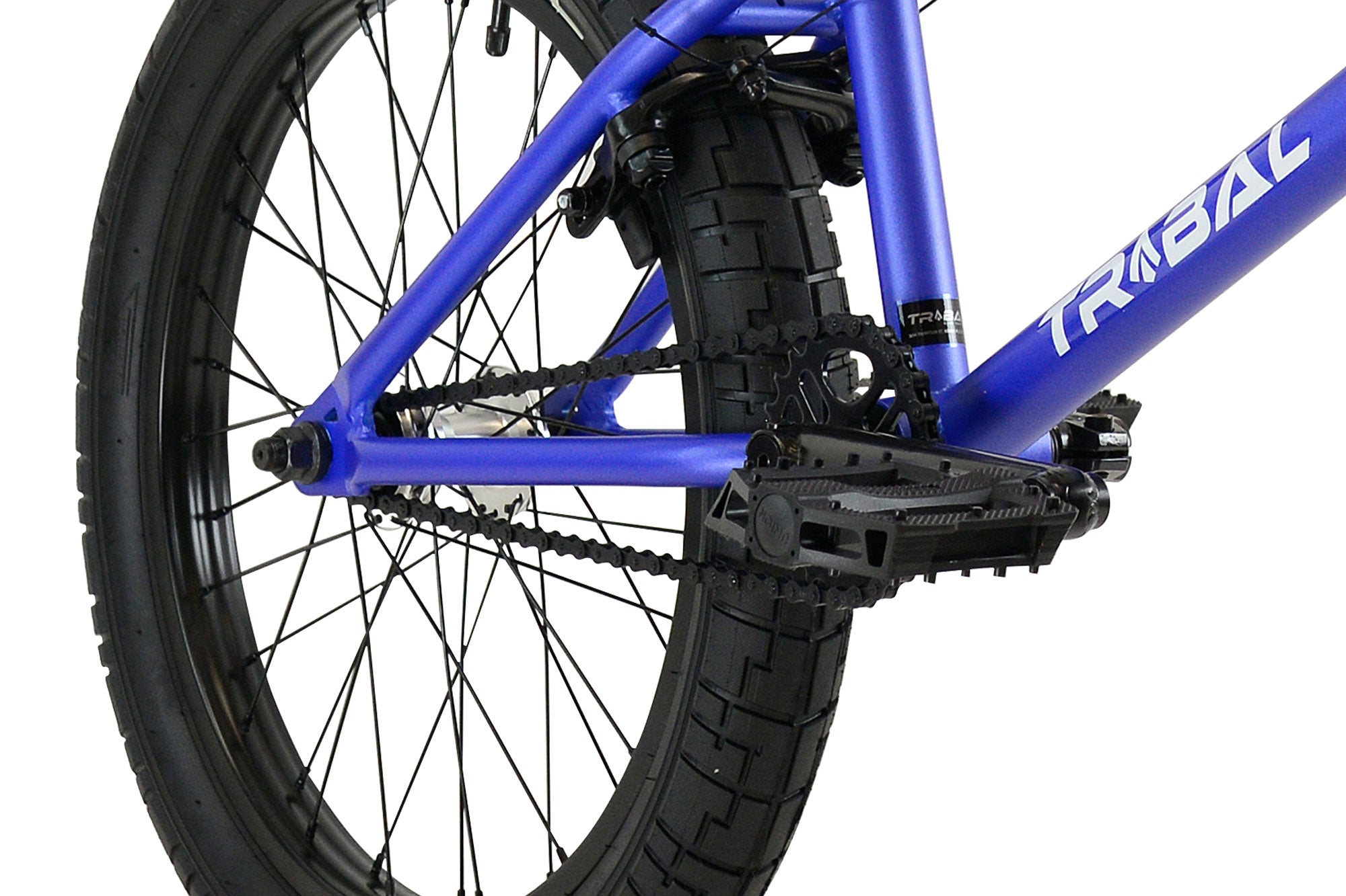 Tribal Warrior BMX Bike - Metalic Matte Blue