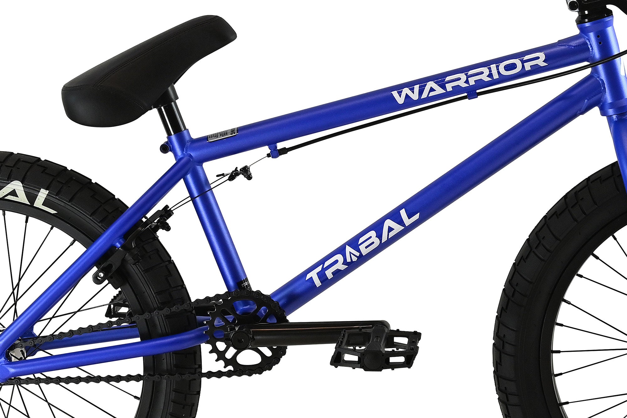 Tribal Warrior BMX Bike - Metalic Matte Blue