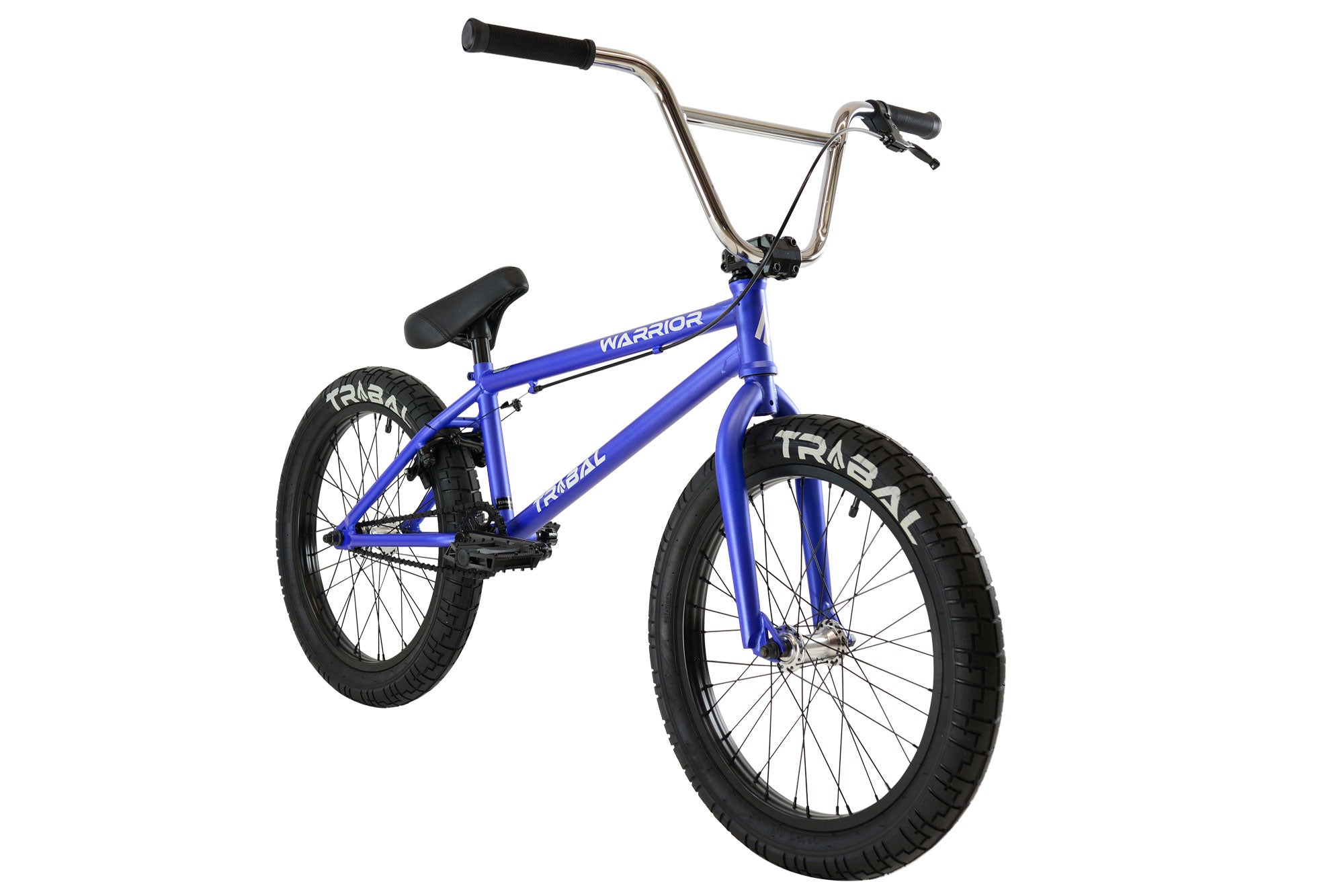 Tribal Warrior BMX Bike - Metalic Matte Blue