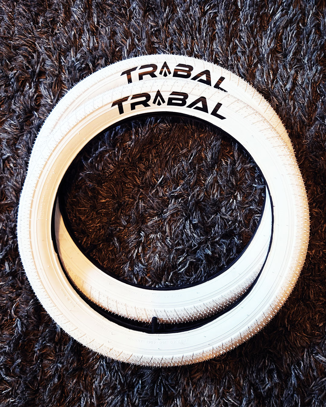 Tribal White BMX Tyre 2.4"