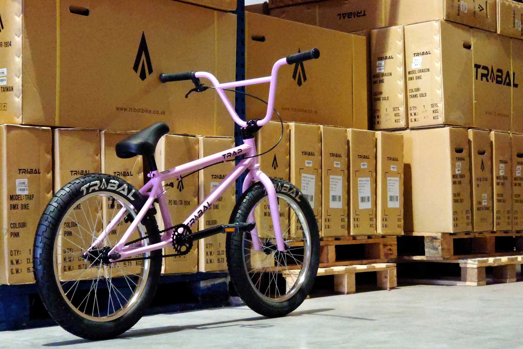 Tribal Trap BMX Bike - Pink -