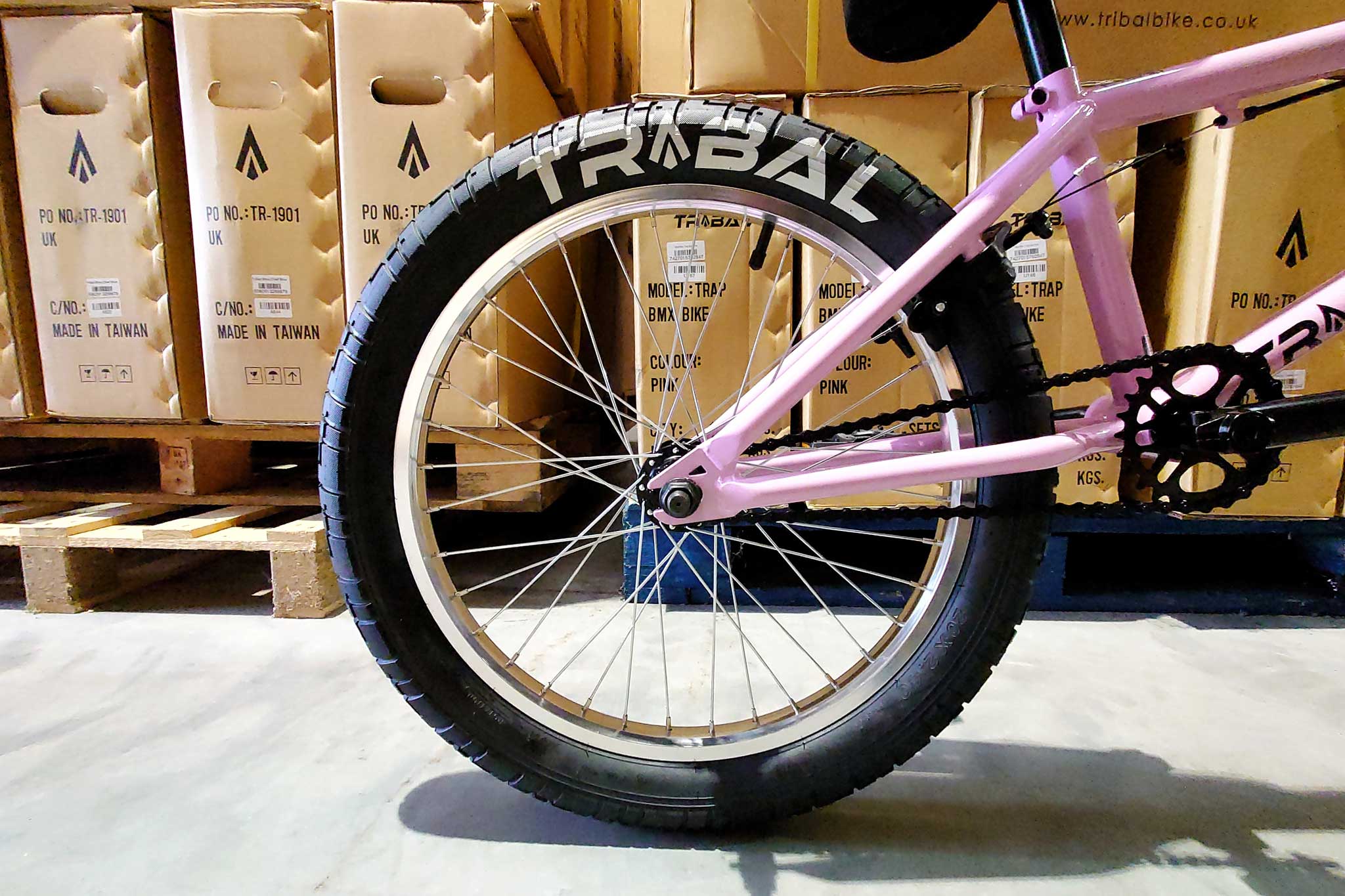 Tribal Trap BMX Bike - Pink -